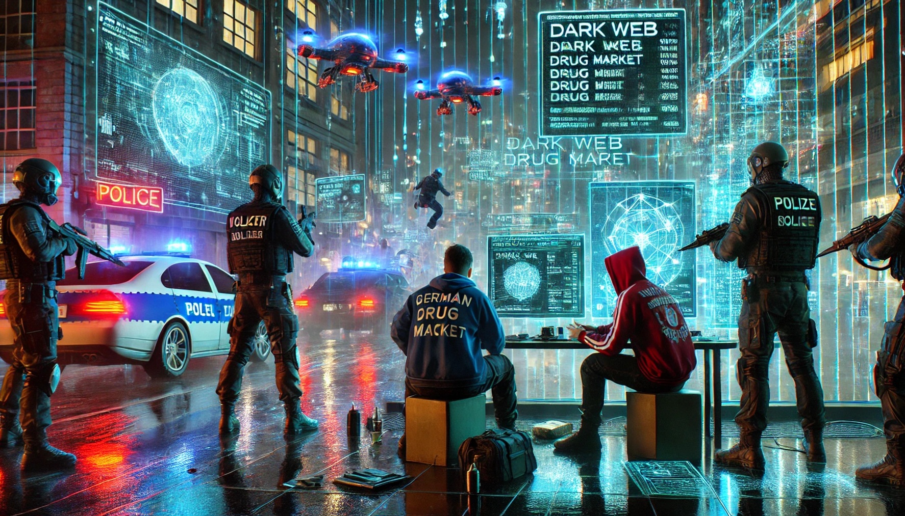 Arrestate due persone attive nei mercati del dark web