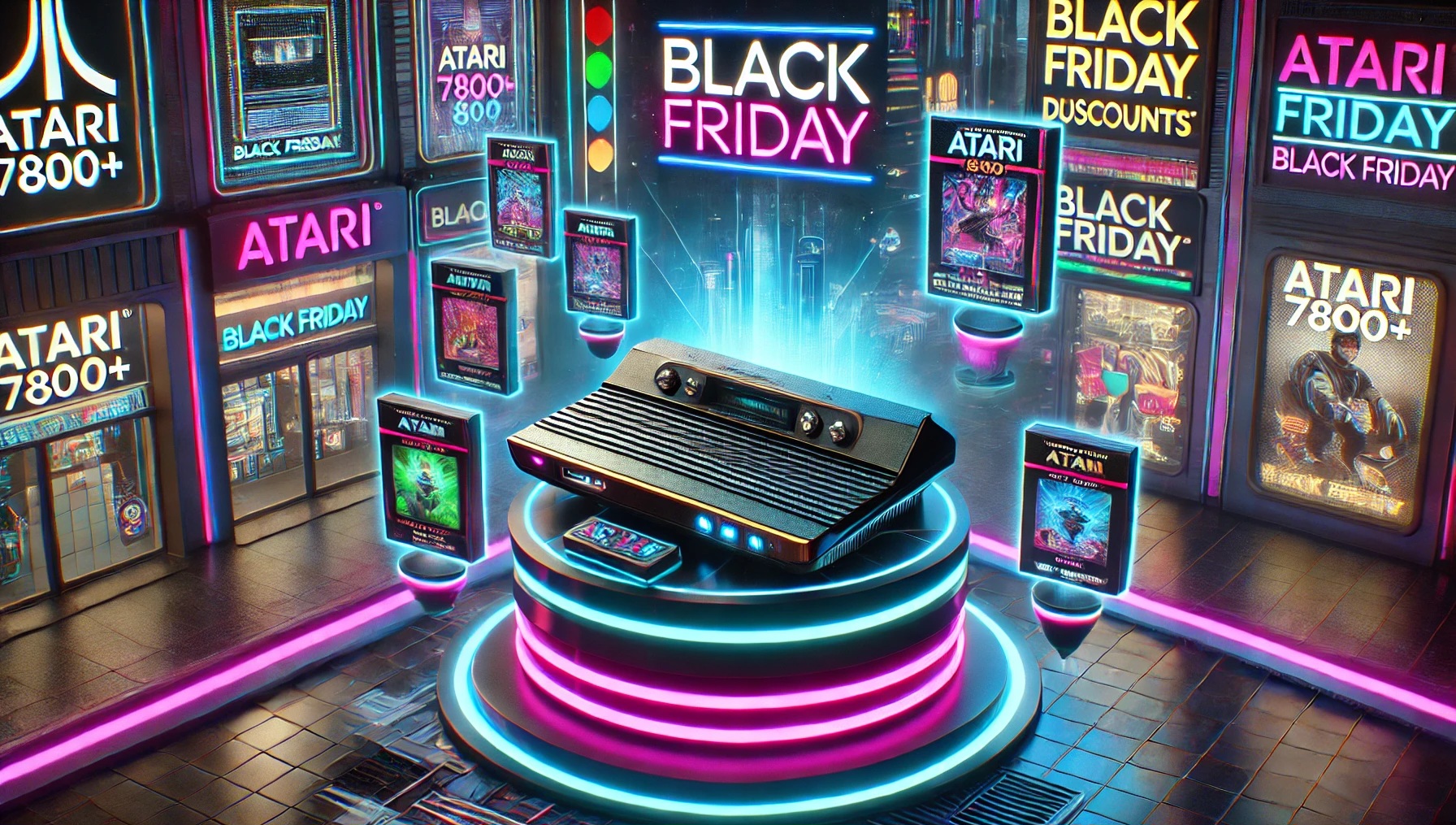 Sei pronto per Atari 7800+ ? Fatti il regalo per Natale