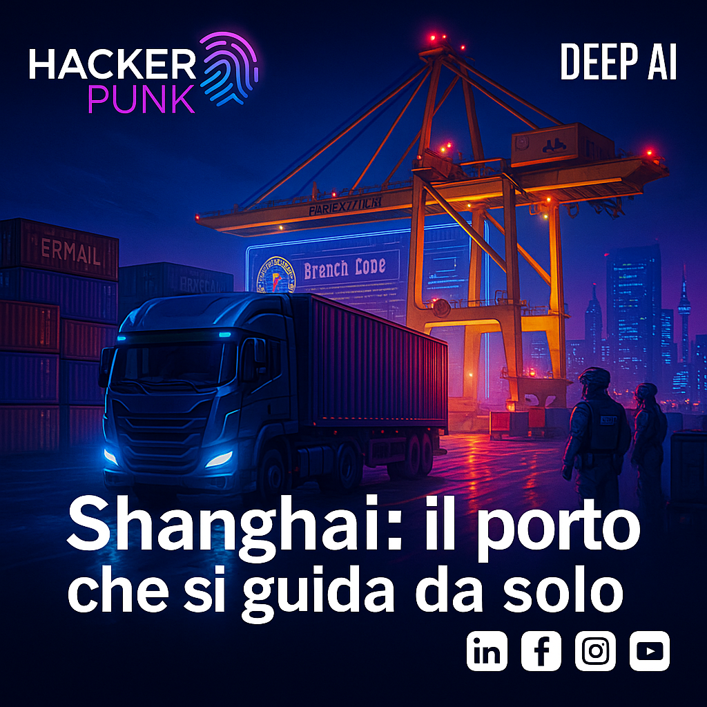 Shanghai: il porto che si guida da solo