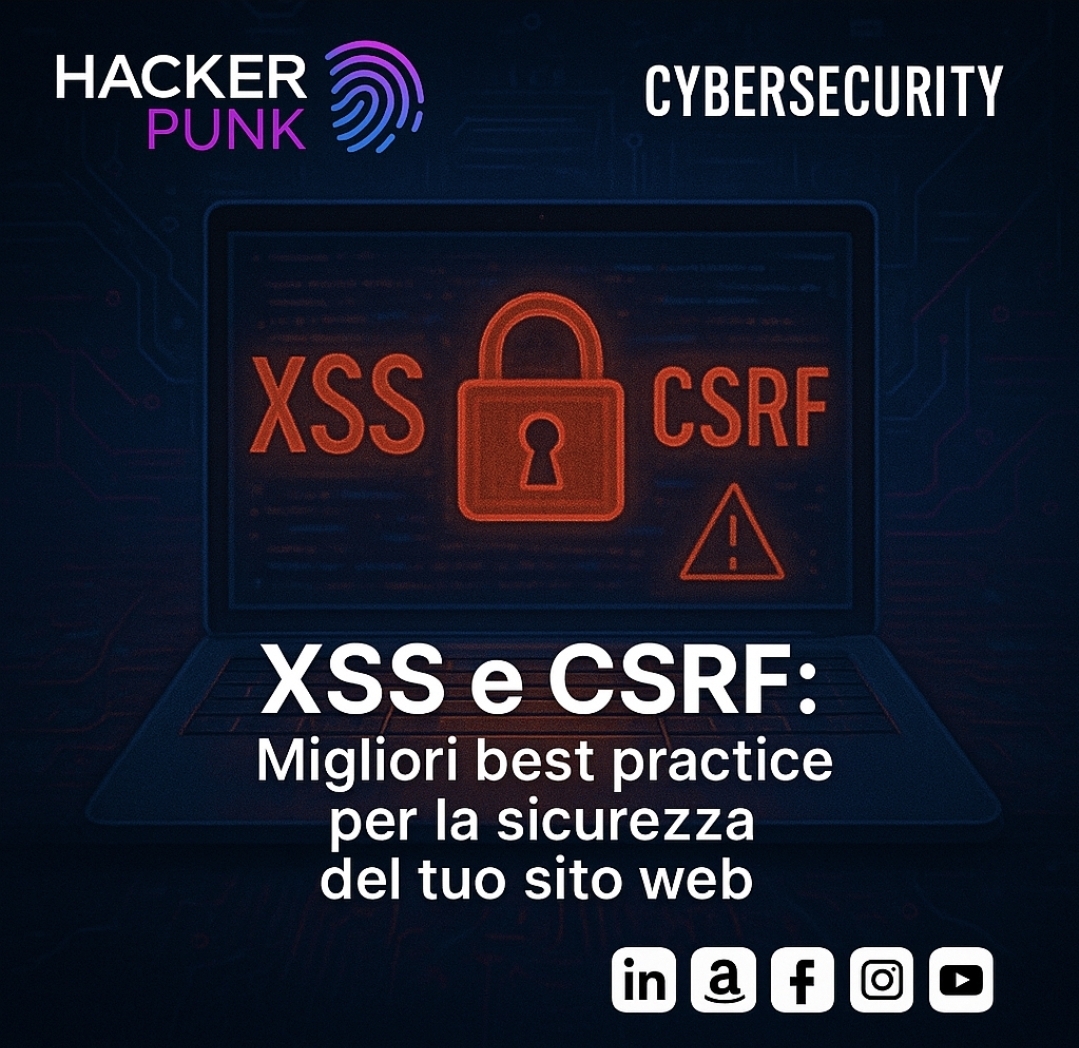 XSS e CSRF: Veloci best pratice per la sicurezza del tuo sito web